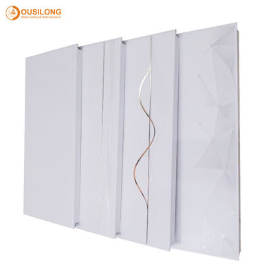 Custom Made Aluminium / Aluminium Suspended Metal False Ceiling Untuk Buidling Wall Ceiling Dekorasi