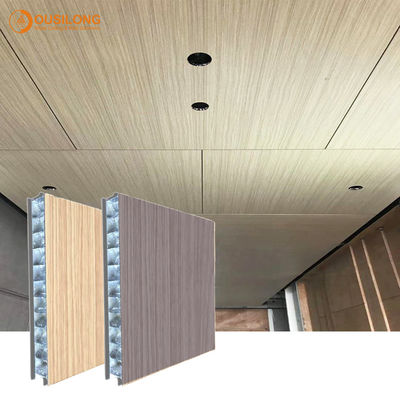 Arsitektur Aluminium Honeycomb Panel, Bangunan Panel Eksterior Dinding Cladding