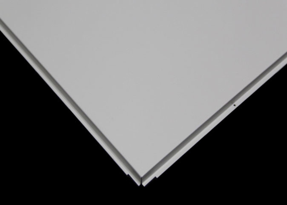 Aluminium Berlubang Ф1.8 Suspended Lay In Ceiling Plafon Putih 600 x 600mm