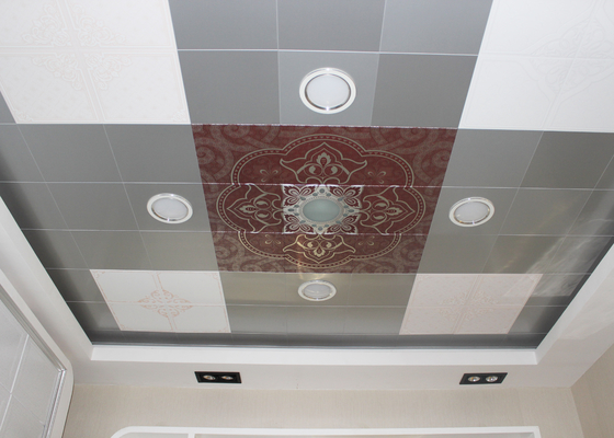 Ketiga dimensi Artistic Ceiling, ubin langit-langit Residensial 350mm x 550mm