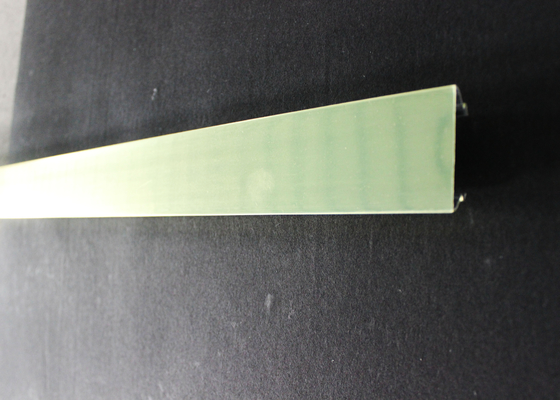 Dekorasi Aluminium Strip Komersial ditangguhkan Roller lapisan Ceiling, ISO SGS