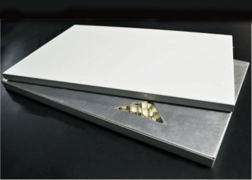 Plug dekoratif di Aluminium Honeycomb Panel / Fluorine Carbon Coated Aluminium Sheet