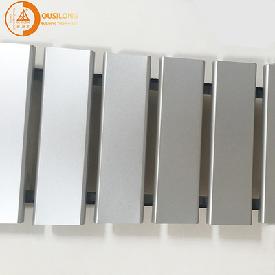 Strip Metal Suspended U-aluminum Profile Screen Ceiling Untuk Perumahan