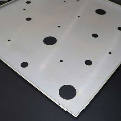 Dekoratif Aluminium / Aluminium Suspended Metal False Ceiling Open Grid System Lay In T Bar Ceiling Tiles