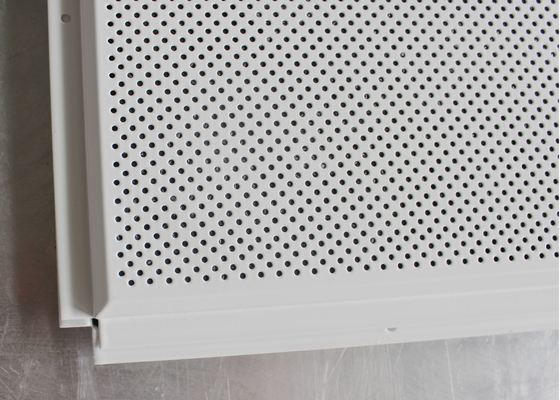Fireproof Beveled Edge Lay In Ceiling Tiles dipasang dengan Tee Bar PD6012T