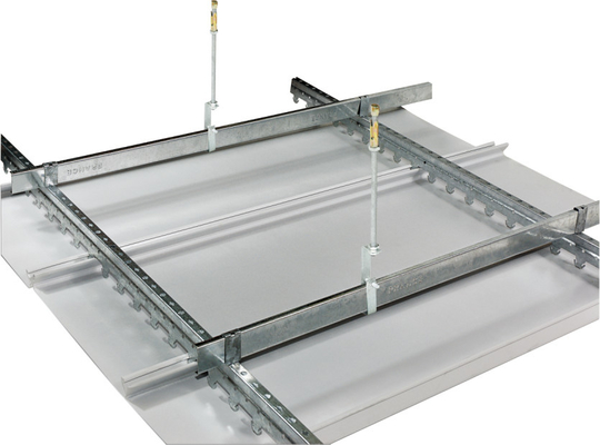 Fireproof Perforated Aluminium Strip Ceiling Powder Coating dan Roller Coating