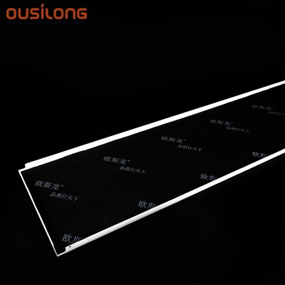 Dapur 600x1200mm Linear Strip Perforated Ceiling Backing