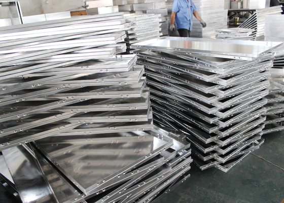 Panel Dinding Aluminium Solid Super Durable Dilapisi, Aluminium Panel 1220 x 2440mm