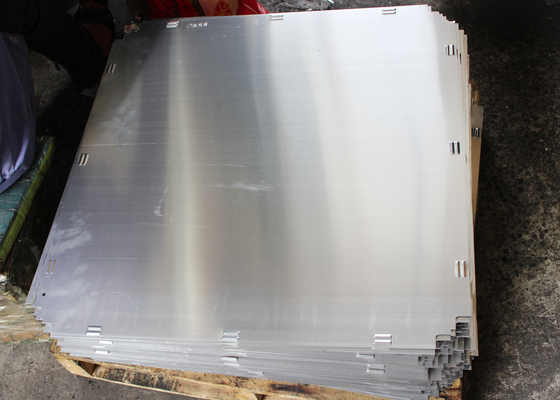 Clip Ceiling Aluminium Board Panel / Dekorasi Drop Ceiling Tegular