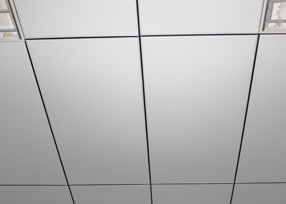 Aluminium Open Grid Lay In Deco Suspended Ceiling Tiles / Panel Pusat Plafon Komersial
