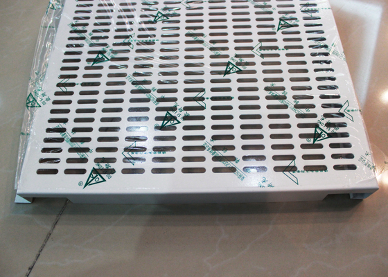 Powder Coating Ramah Lingkungan Suspended Metal Ceiling untuk Plafon Komersial
