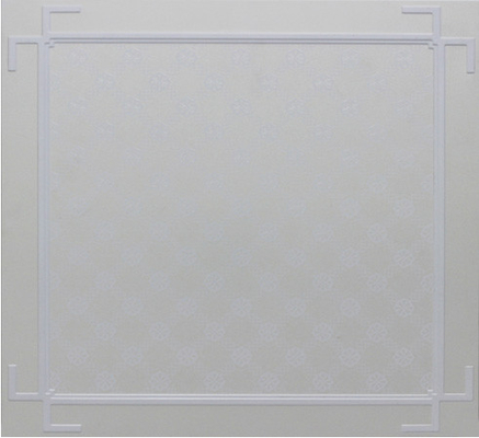 0.6 mm Hotel Artistic Ceiling Tile Aluminium Dengan Lapisan UV Asing