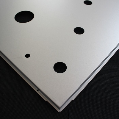 Modern berlubang Anti-karat Aluminium Galvanized Steel Ceiling Suspension System 595x595mm