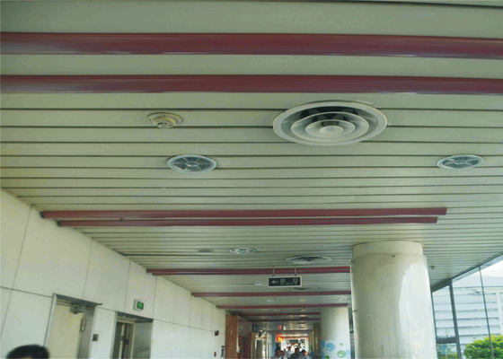 Strip C - Ubin Langit Komersial berbentuk, Metal Suspended Ceiling Tiles