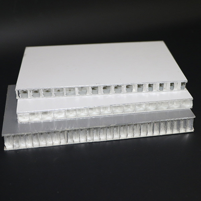 20mm Tebal Aluminium Honeycomb Panel, 10mm Logam Inti Sandwich Dinding Tirai
